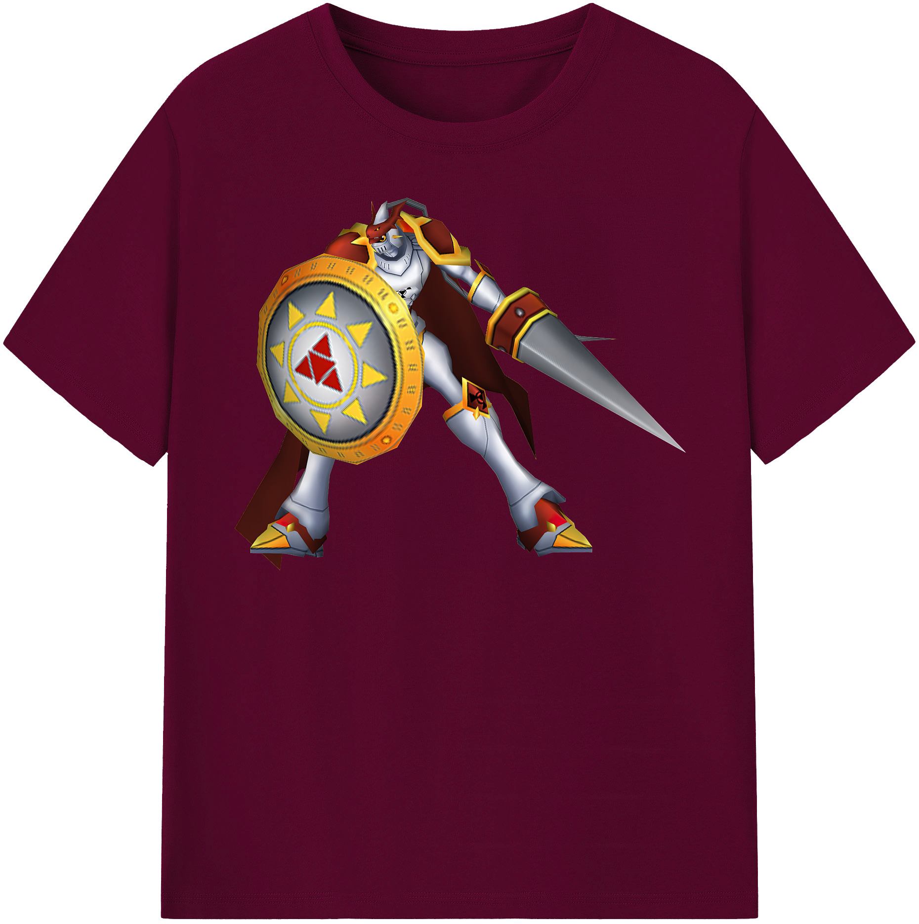 （画像用） Digimon デジタルモンスター/デジモン レディースカジュアルプリントTシャツ（綿100％）